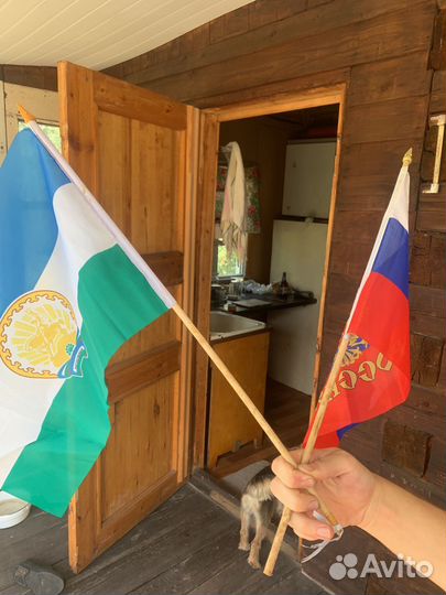 Флаги россии и башкБашкортостан
