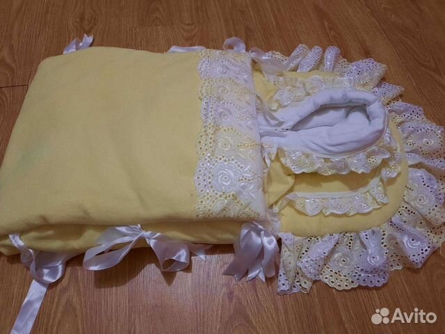 Конверт на выписку для девочки осень, весна