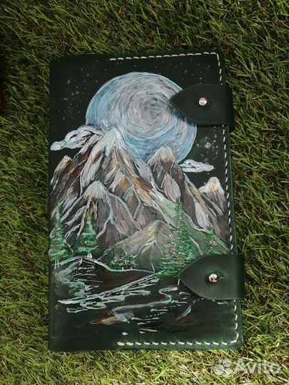 Ежедневник из натуральной кожи