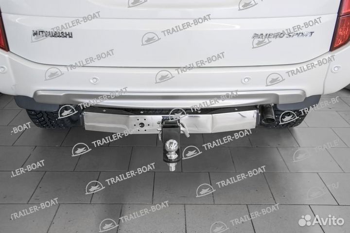 Фаркоп Mitsubishi Pajero Sport 2008-XX, под квадрат, 41273