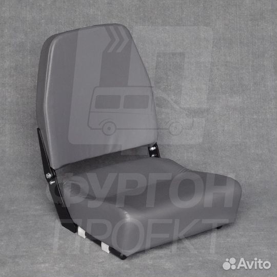 Сиденье складное в вездеход погрузчик катер
