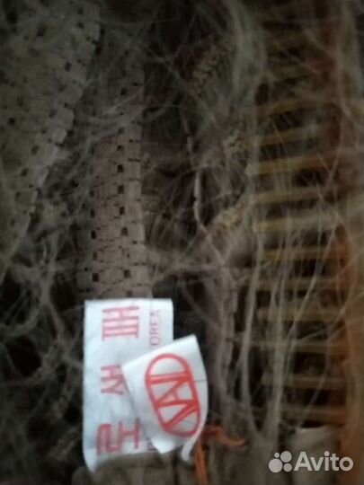 Хвост шиньон накладной русый