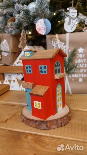 Декоративные деревянные домики