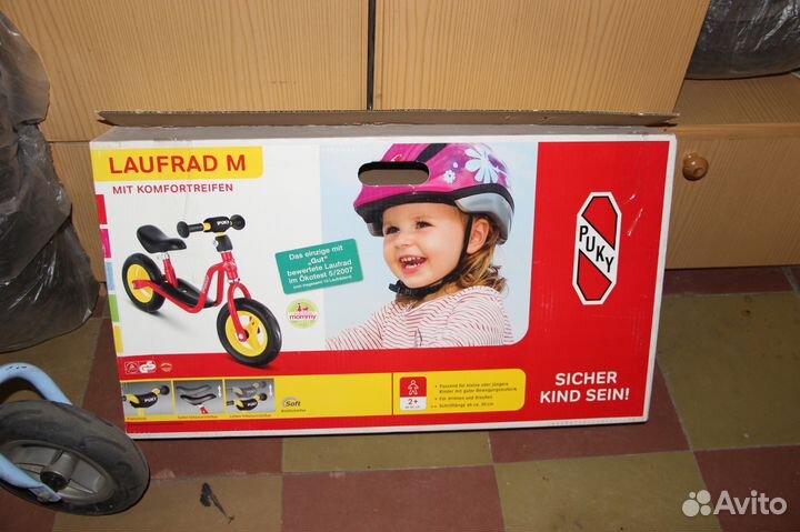 Беговел Puky LR M синий