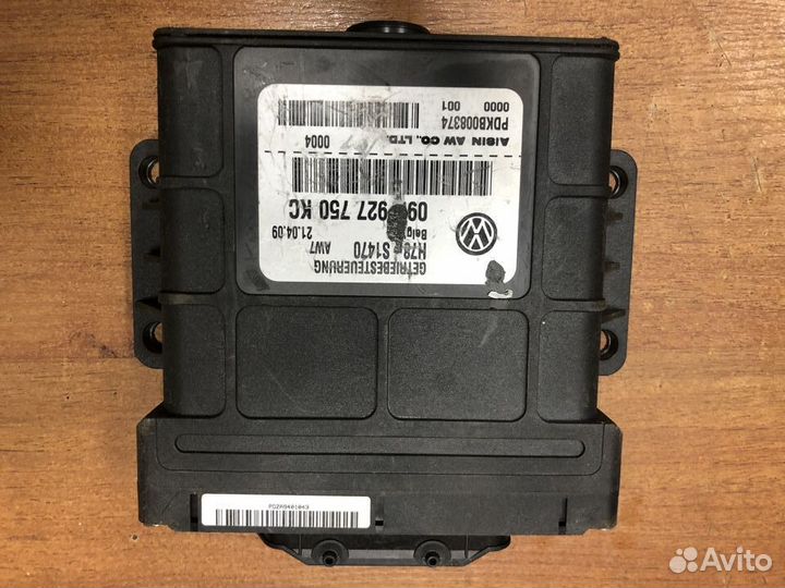 Блок управления АКПП для Audi Q7 09D927750KC