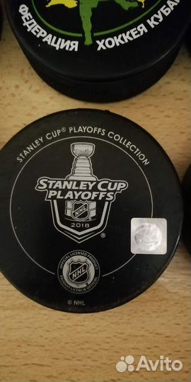 Шайбы новые. Кубок Стэнли