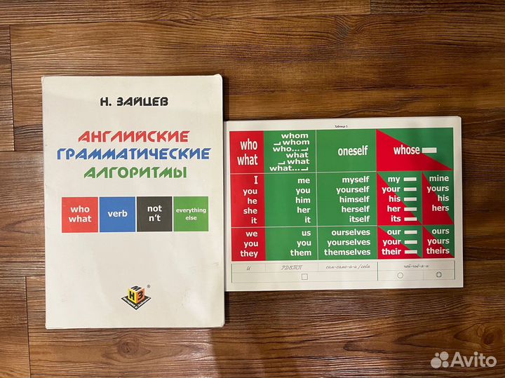 Английские кубики Зайцева. Английские алгоритмы