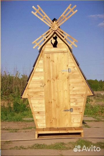 Дачный туалет с установкой Ж636