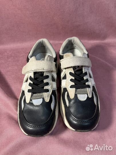 Кроссовки на мальчика детские 34р panda на липучке