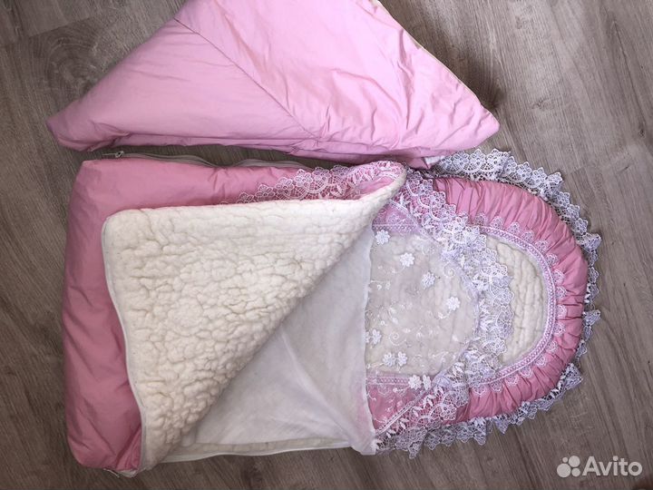 Конверт на выписку для девочки