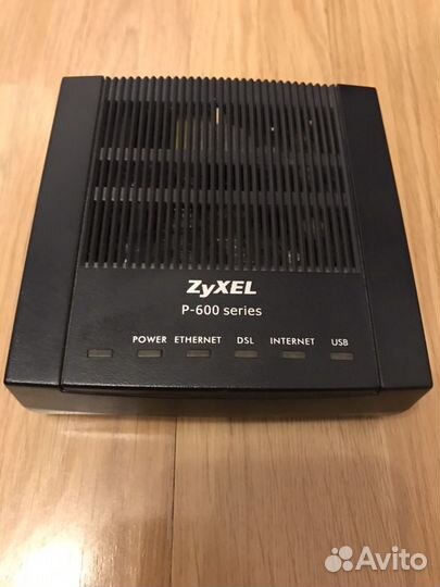 Zyxel p-600 adsl