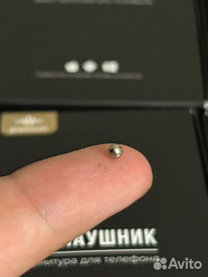 Микронаушники капсульные/магнитные