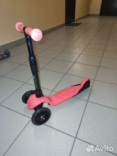 Самокат детский трехколесный бу