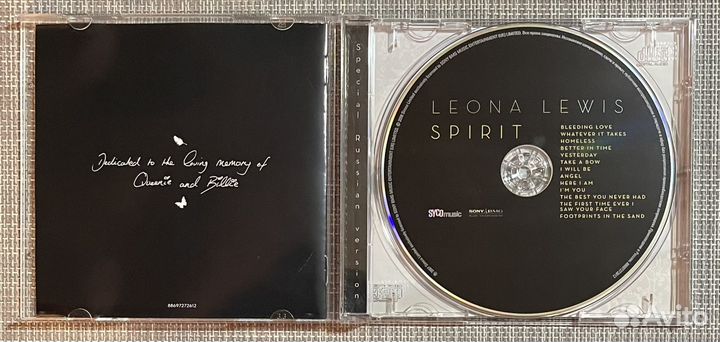 Leona Lewis - Spirit CD Rus
