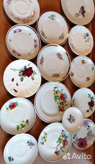 Тарелки Блюдца в добор Польша Рига Лфз Конаково