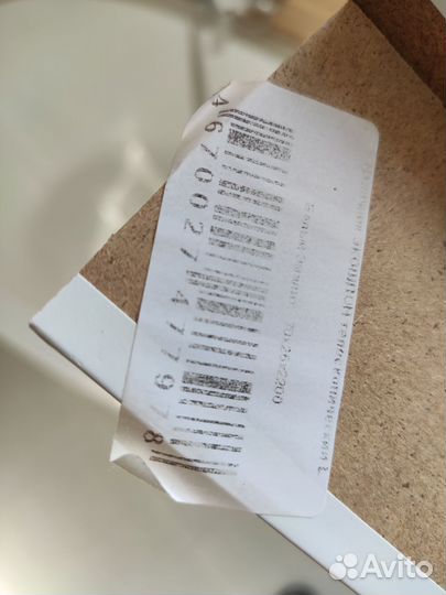 Наличник белый телескопический