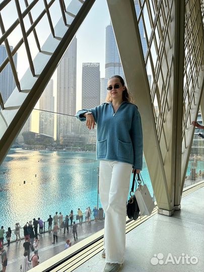 12 storeez свитер xs голубой