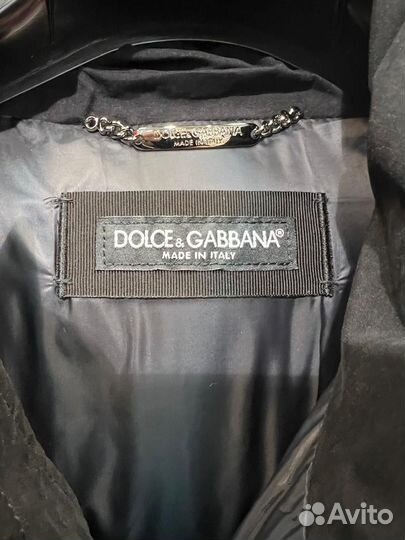 Пуховик мужской Dolce gabbana оригинал 52 54