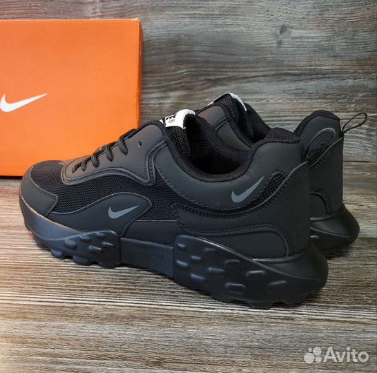 Кроссовки Nike 40-45 артикул 777 чёрный