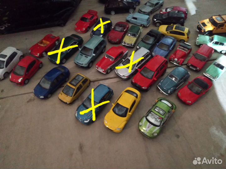 Модели машинки 1/43