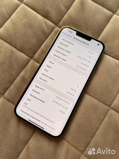 iPhone 13 Pro Max Gold 256gb (sim+esim)