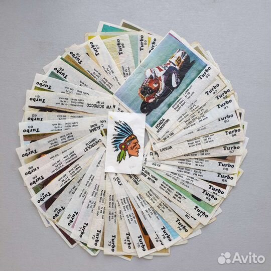 Вкладыши Turbo Турбо 2я серия (51-120)