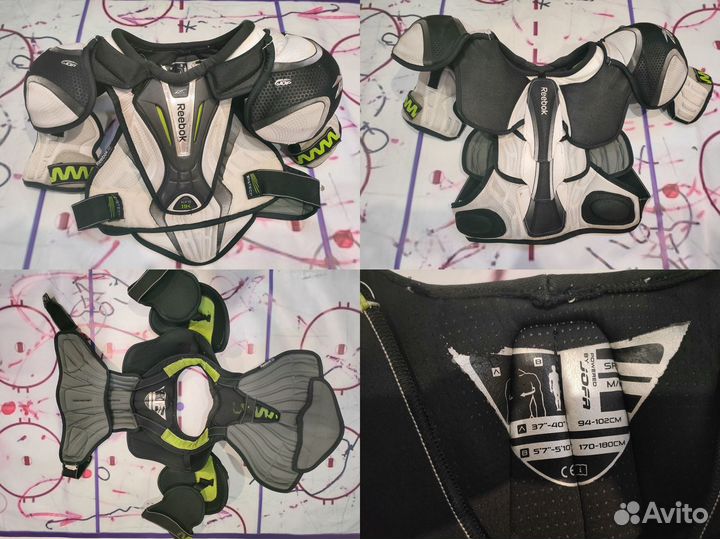 Хоккейный нагрудник Jofa Reebok RBK Оригинал