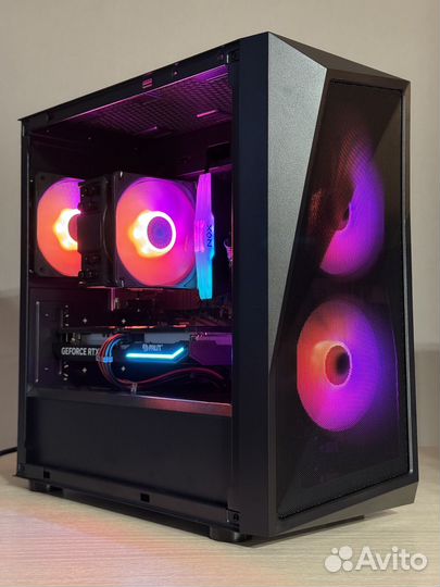 Новый игровой RTX 4060 OC, Ryzen 5 5600, SSD m2