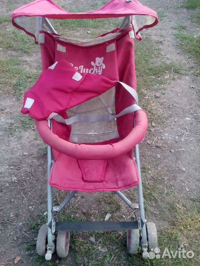 Прогулочная коляска трость бу