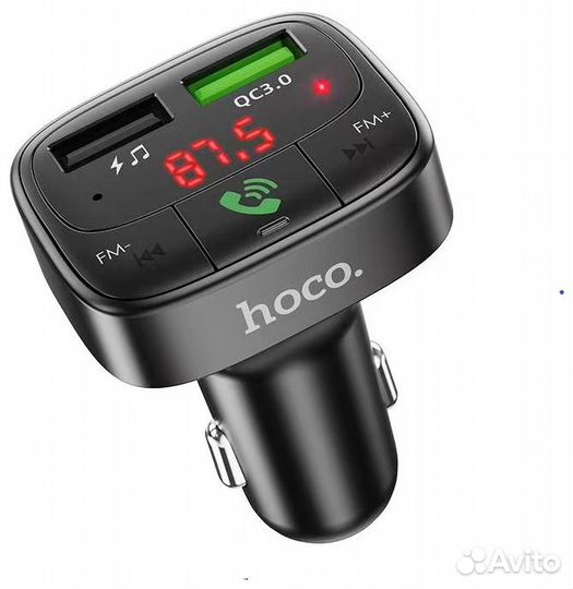 Автомобильный FM-модулятор с быстрой зарядкой