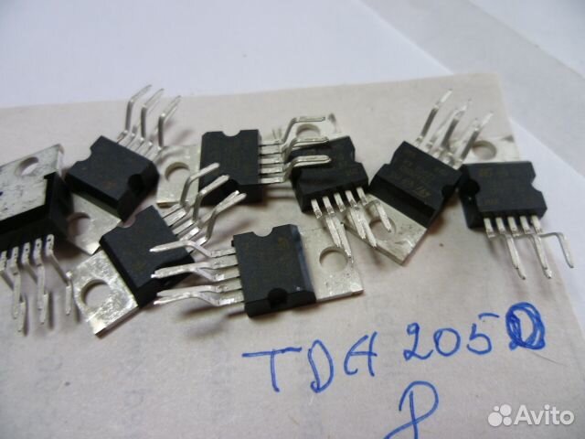Микросхемы TDA2050/2052 LM1875/LM3915/10251R