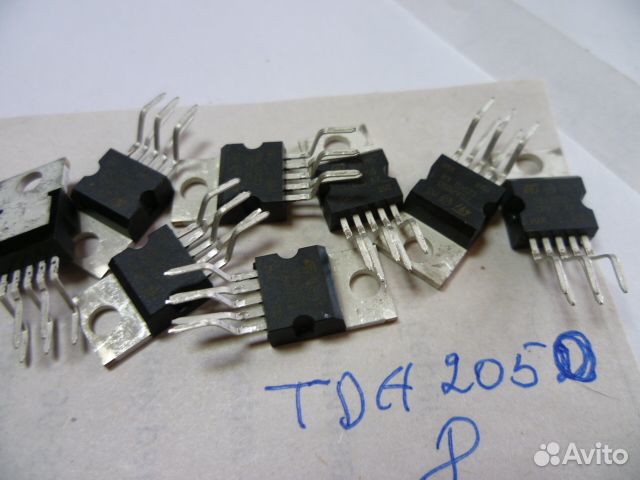 Микросхемы TDA2050/2052 LM1875/LM3915/10251R