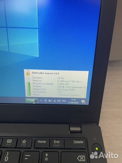 Lenovo thinkpad a275 8gb / ssd m2 240gb