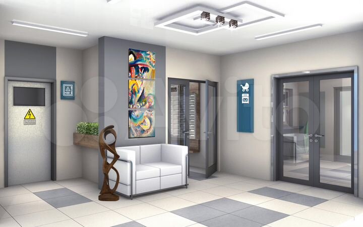 1-к. квартира, 44,6 м², 18/19 эт.