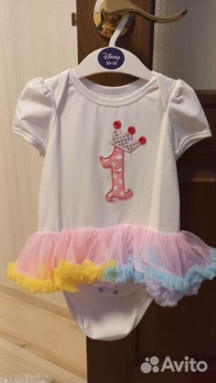 Платье - Боди на годовасие