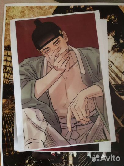 Плакаты постеры аниме