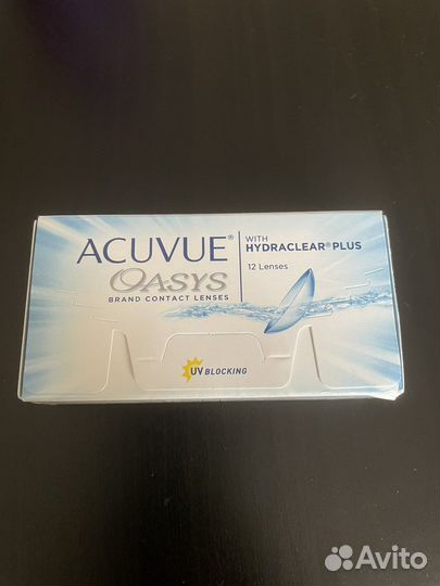 Контактные линзы acuvue oasis