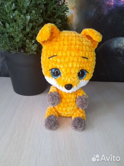 Лисичка. Игрушка ручной работы