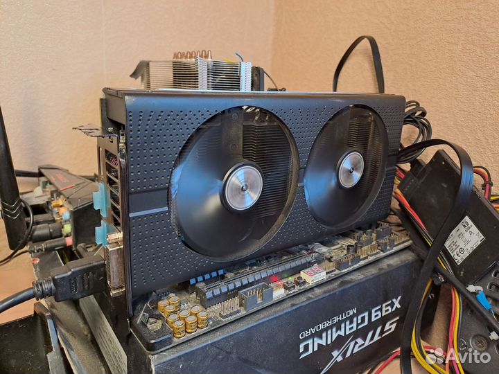 Видеокарта sapphire nitro+ rx480 8gb