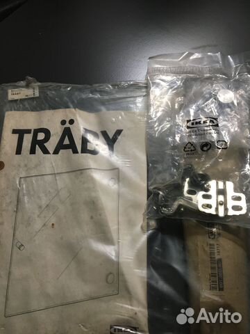 Стеклянная дверца с фурнитурой IKEA 35x35