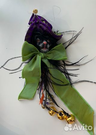 Украшение подвесное кот