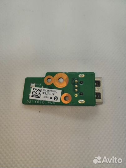 Плата USB dalx6TB14D0 для HP dv6-3000