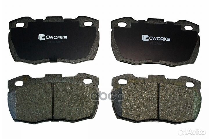 Тормозные колодки передние (Low Metallic) C11CR