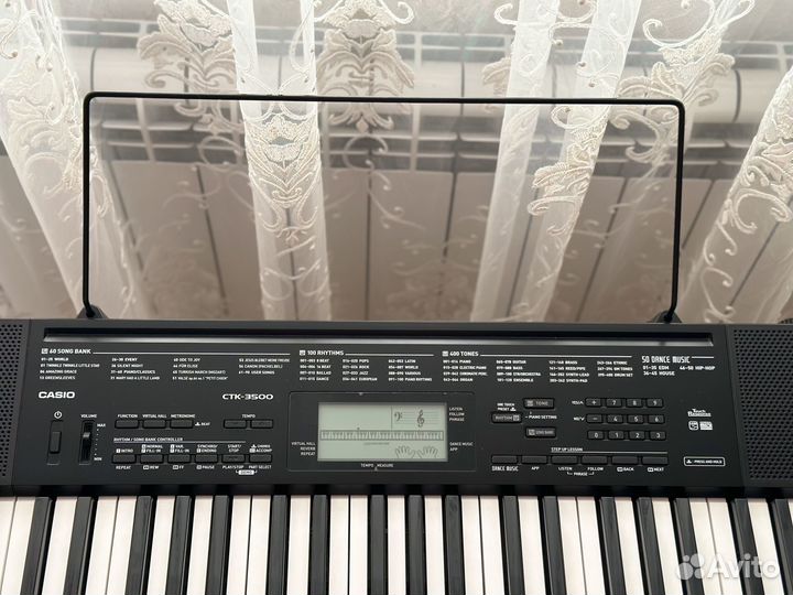 Синтезатор casio ctk 3500