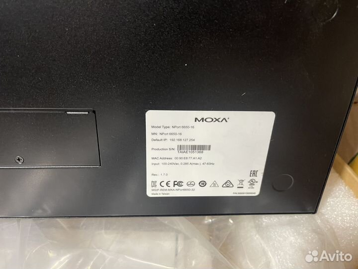 Преобразователь nport 6650-16