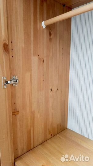 Шкаф массив сосны Икея Leksvik