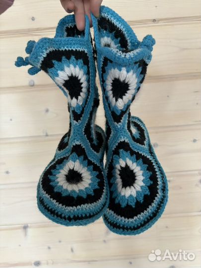 Тапочки домашние ручной работы
