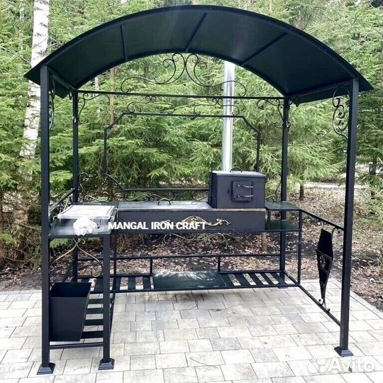 Мангал лофт