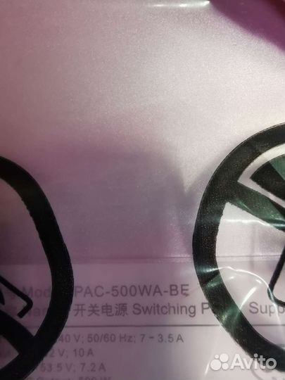 Блок питания для коммутатора huawei PAC-500WA-BE