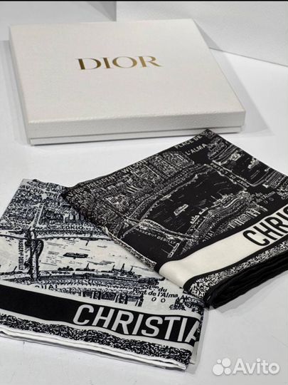 Платки шарфы диор